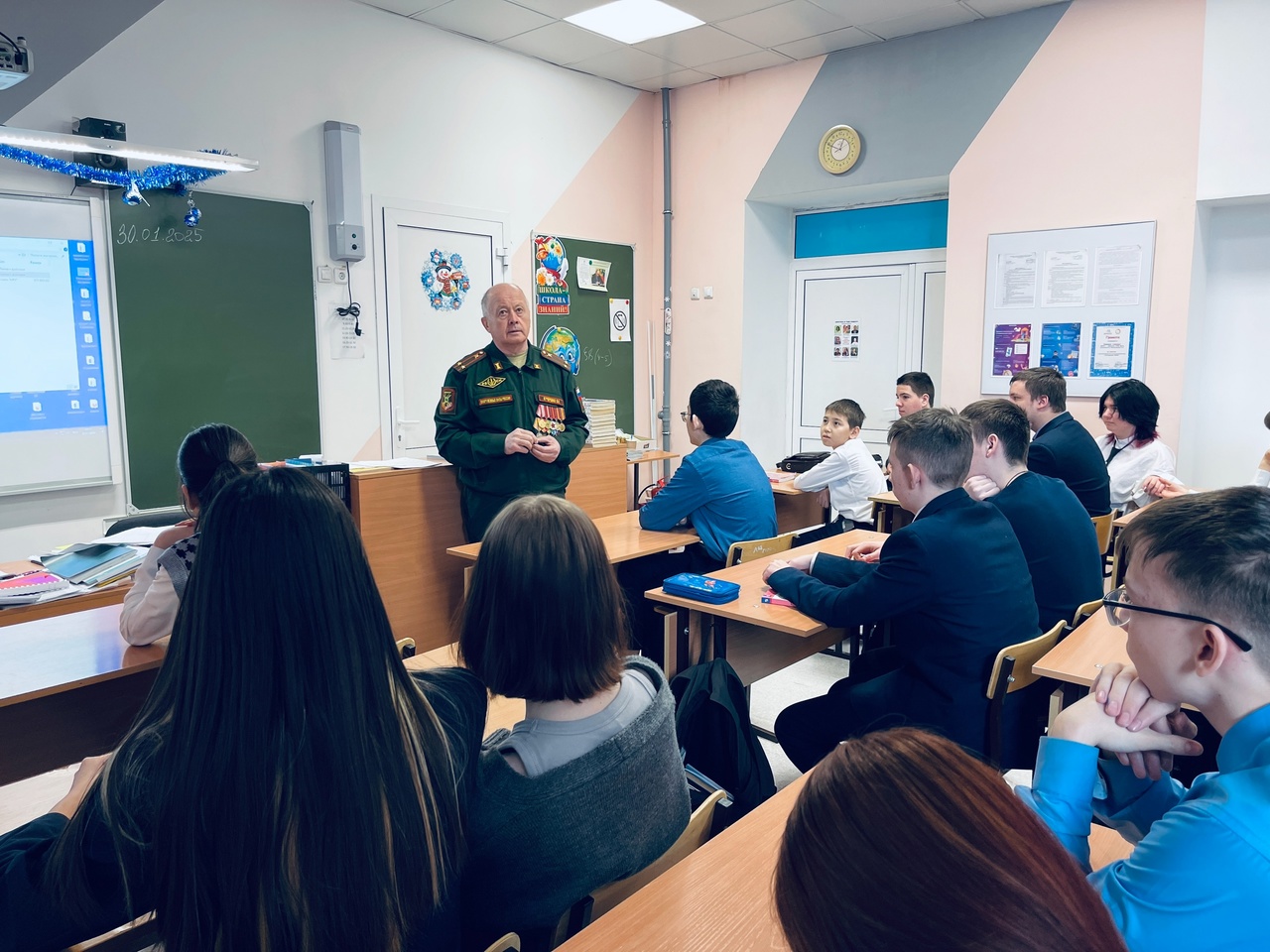 Встреча с подполковником в отставке Василием Николаевичем Кучеренко.